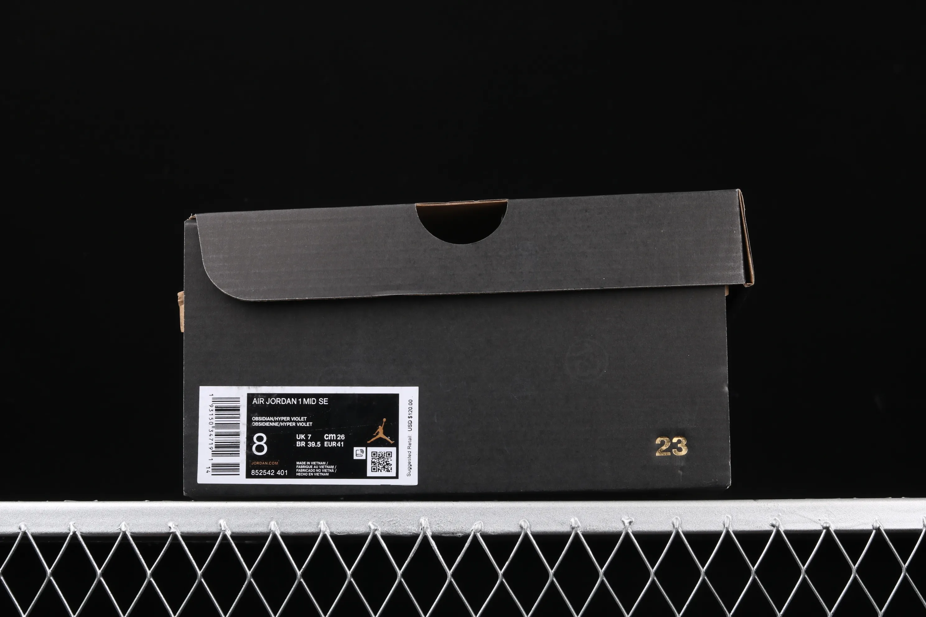 All categories Air Jordan Jordan series basketball shoes Air Jordan 1 Mid Air Jordan 1 Mid AJ1 Joe 1 blue gold silk basketball shoes 852542-401